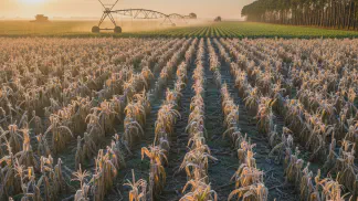 Miniatura do artigo de Gestão Agrícola: Geada no Milho: Efeitos, Prejuízos e Como Proteger sua Lavoura