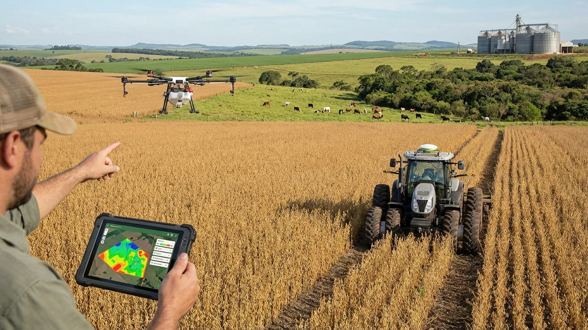 Imagem de destaque do artigo: Geotecnologias na Agricultura: O Que É e Como Usar [2025]