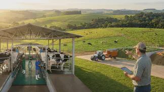 Miniatura do artigo de Gestão Agrícola: Gestão Financeira Leiteira: 4 Passos para Ter Lucro [2025]