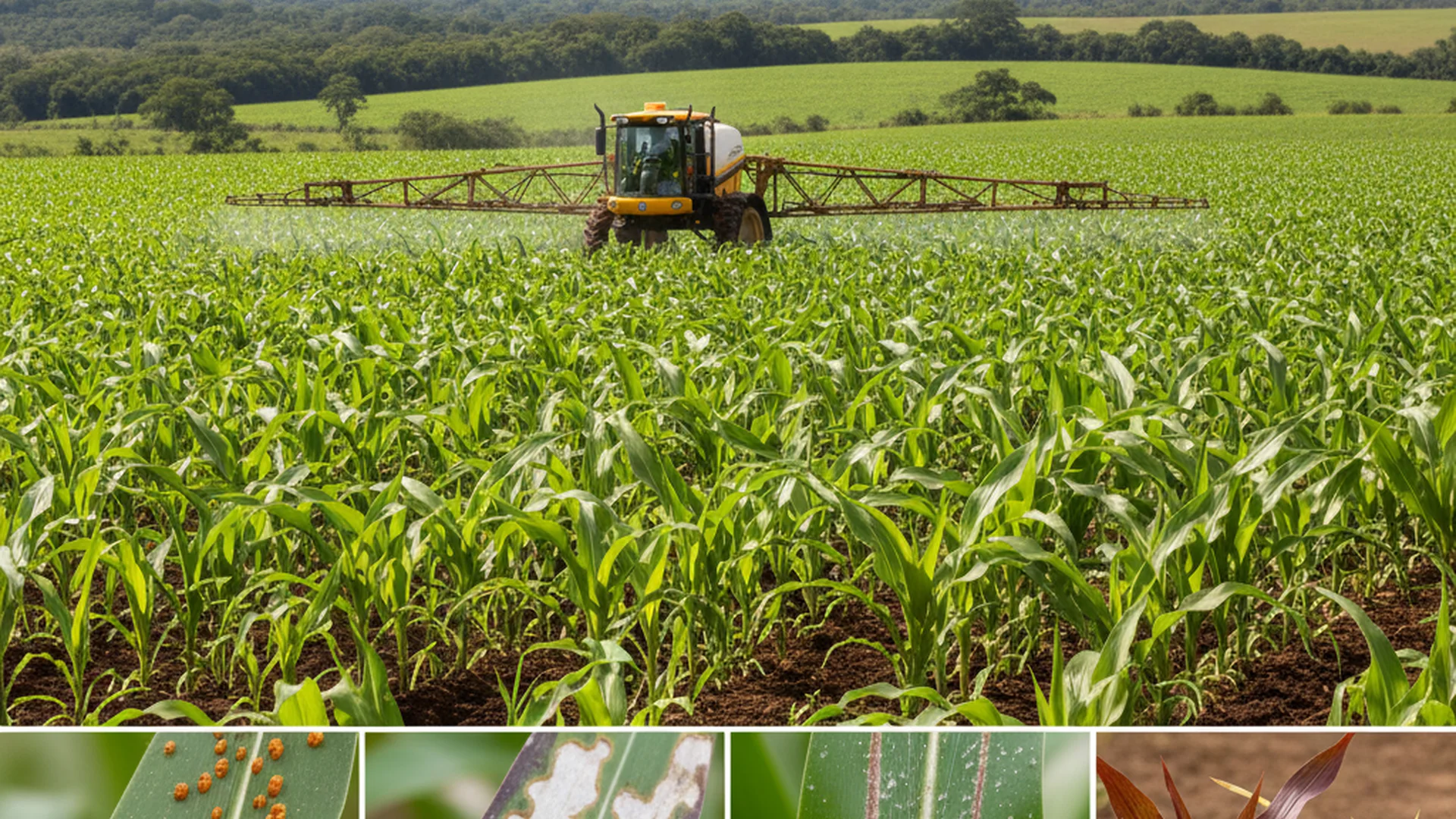 Guia Completo das Doenças do Milho: Como Identificar e Controlar na Sua Lavoura