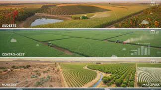 Miniatura do artigo de Agricultura de Precisão: Guia de Plantio por Região: Como Definir a Melhor Época para Semear no Brasil