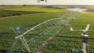 Miniatura do artigo de Gestão Agrícola: Irrigação de Precisão: Uso Inteligente da Água e Maior Produtividade