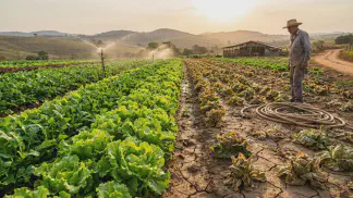 Miniatura do artigo de Gestão Agrícola: Irrigação de Hortaliças: 4 Sistemas e Guia de Manejo [2025]