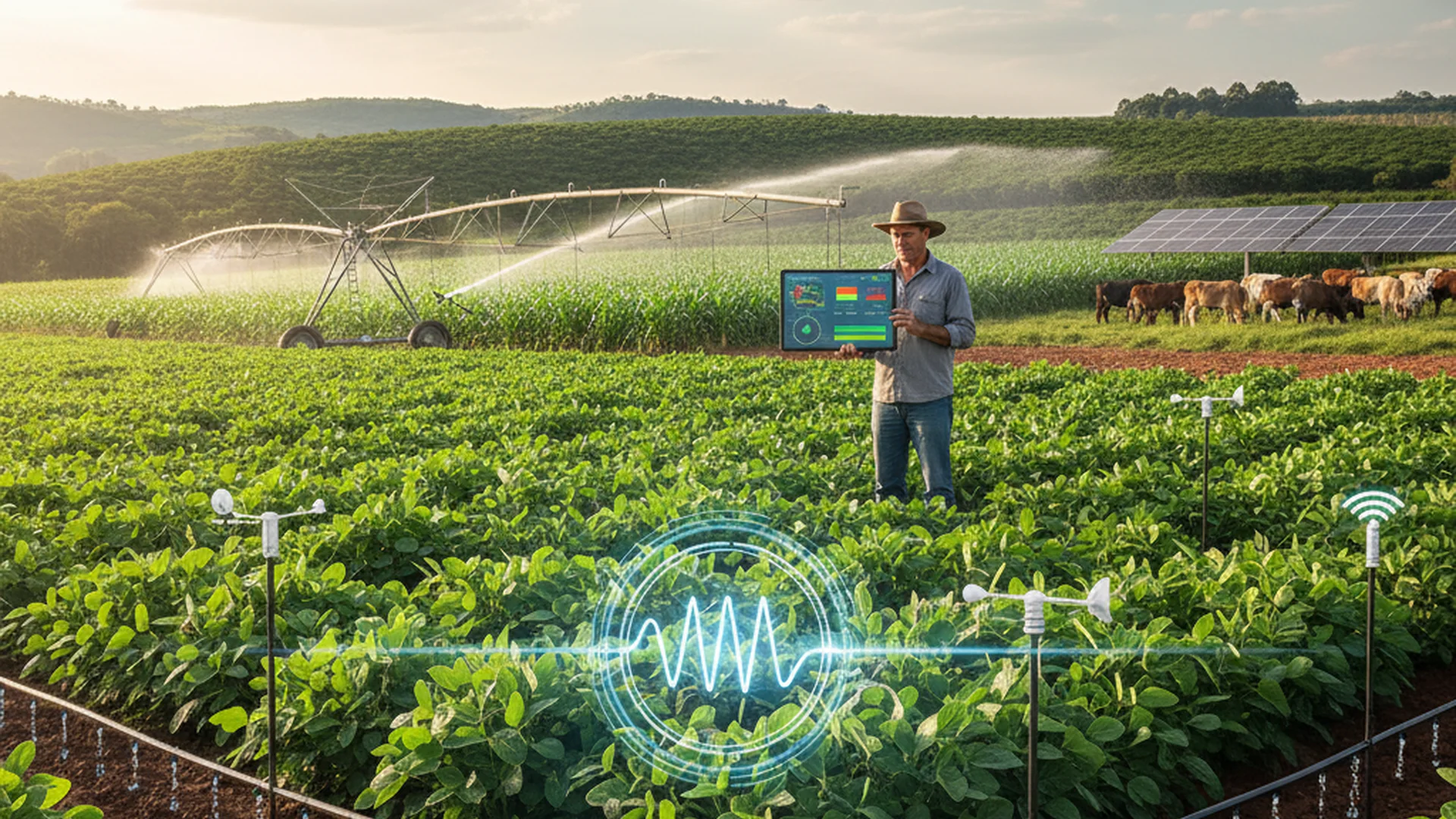 Irrigação Inteligente: Água Eficiente e Maior Produtividade