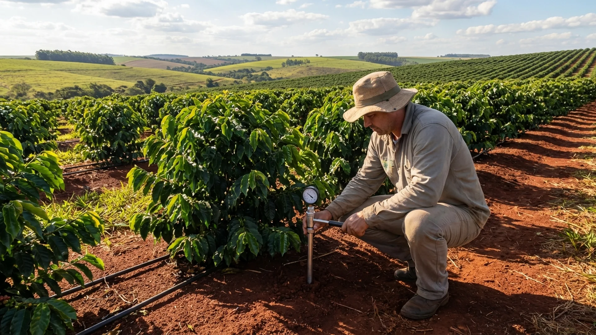Imagem de destaque do artigo: Irrigação na Fruticultura: Guia Definitivo de Manejo [2025]