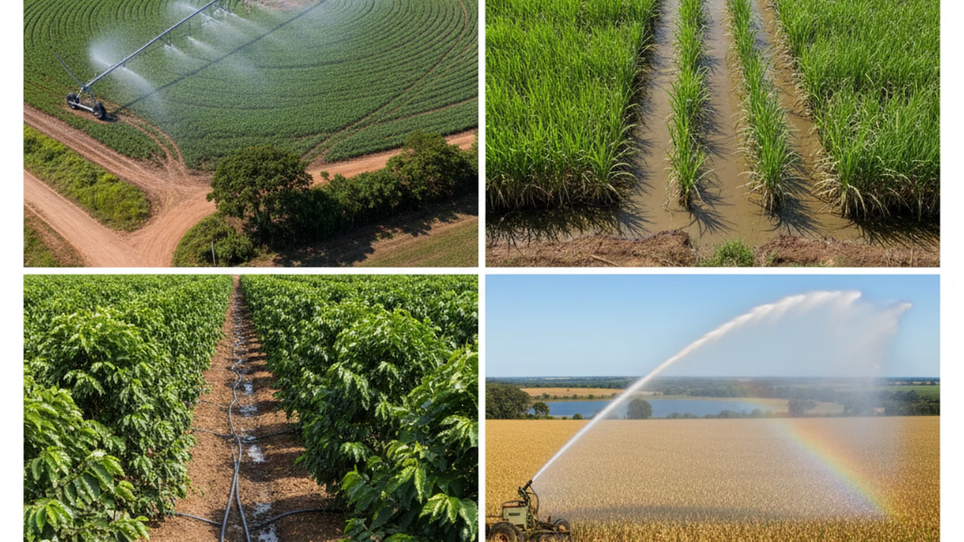 Irrigação: métodos e benefícios do manejo da água