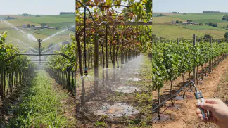 Miniatura do artigo de Gestão Agrícola: Irrigação de Uva: Guia dos 3 Melhores Sistemas [2025]