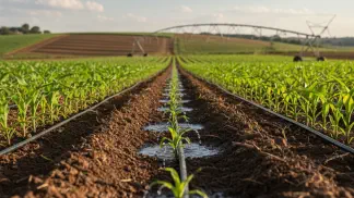 Miniatura do artigo de Gestão Agrícola: Irrigação por Gotejamento: O Guia Completo para o Produtor