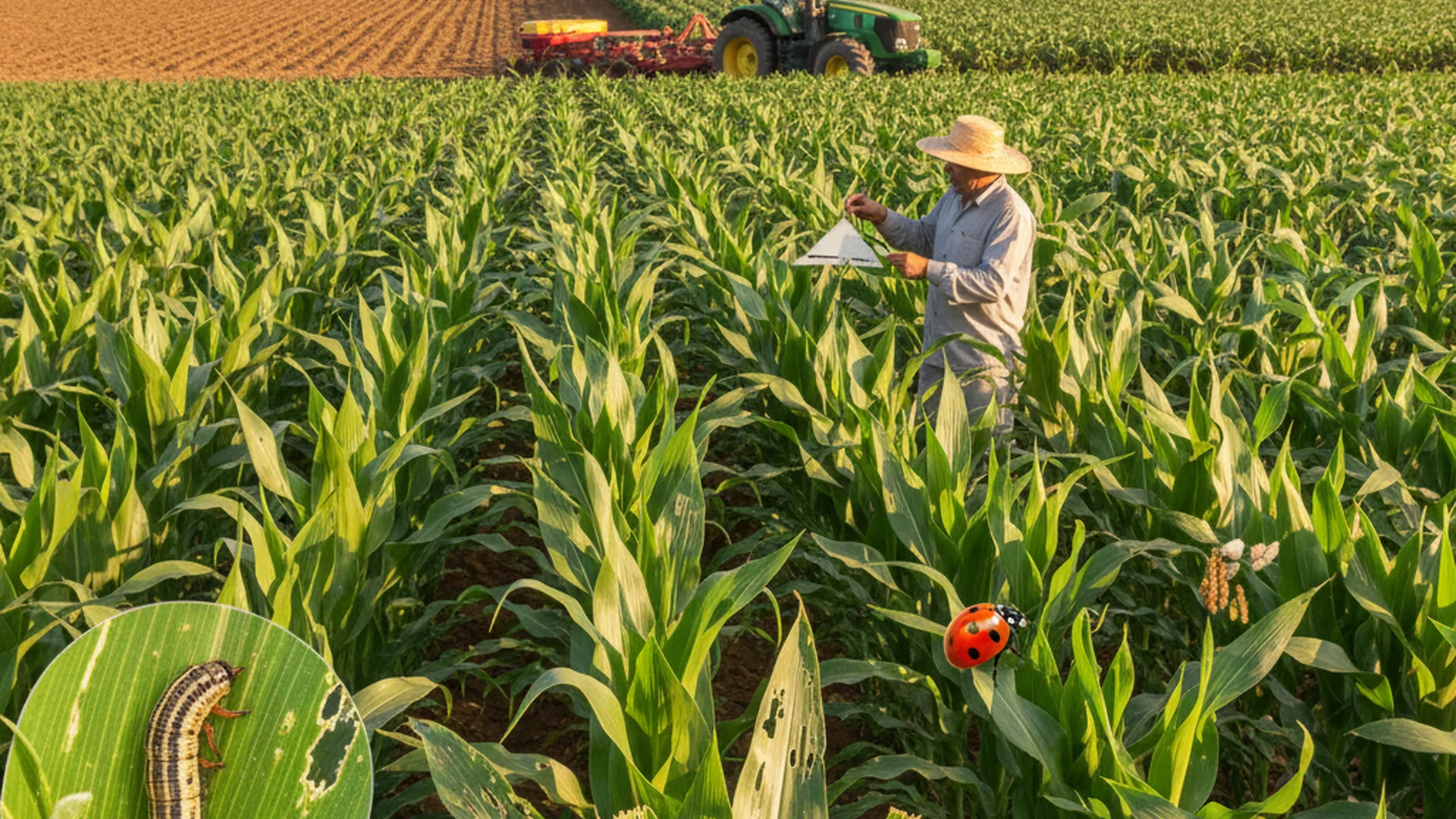Lagarta-do-Cartucho no Milho: Guia de Manejo Integrado e Controle Eficaz