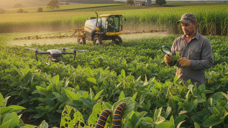 Lagarta na Lavoura: Identificação e Controle da Lagarta-Preta