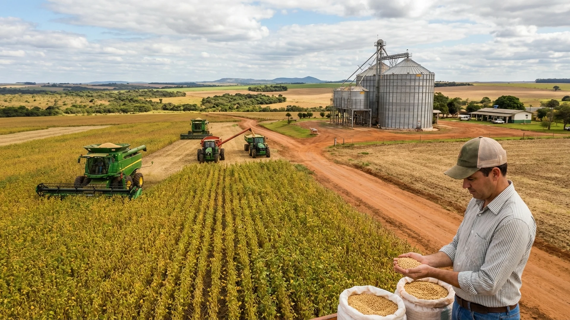 Imagem de destaque do artigo: Lucratividade da Soja: Por Que Sua Margem Caiu (e o Que Fazer Agora)