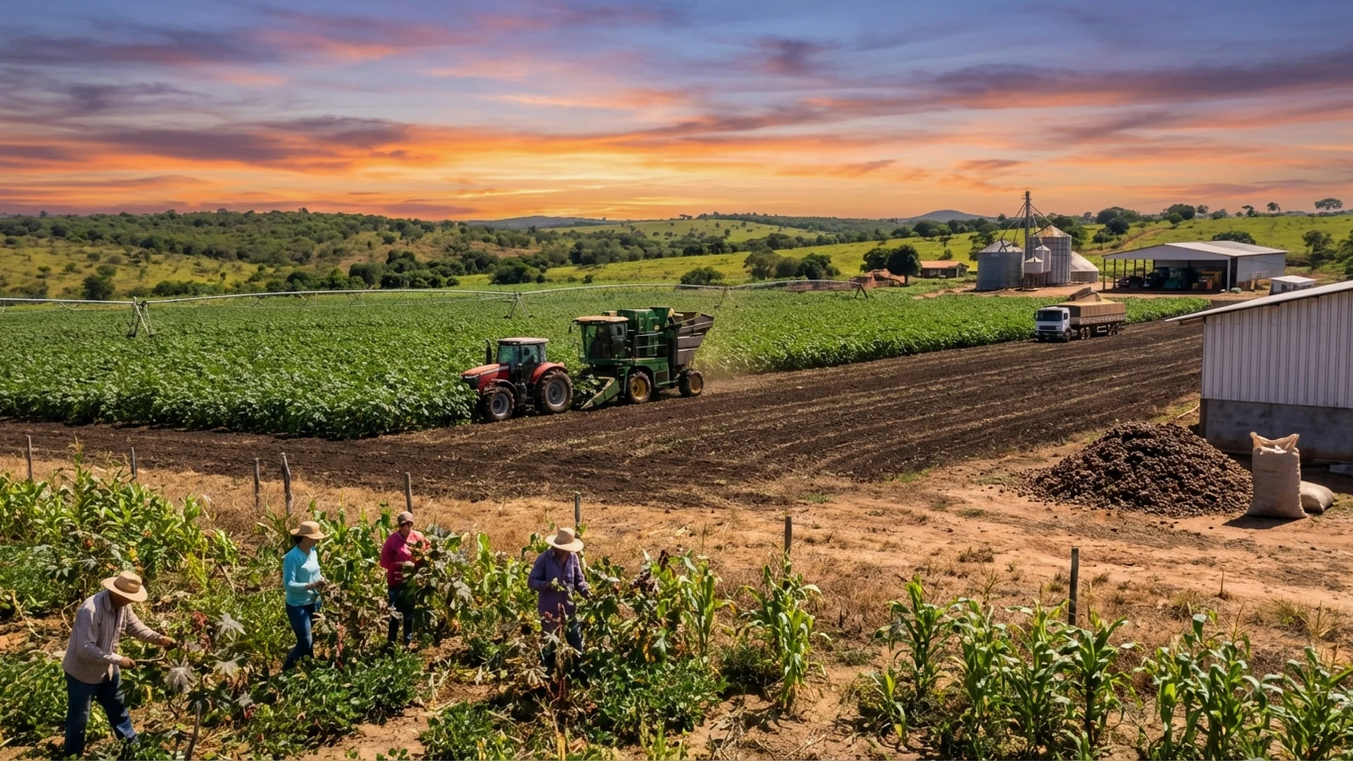 Imagem de destaque do artigo: Rentabilidade da Mamona: Nordeste ou Cerrado? [Guia 2025]