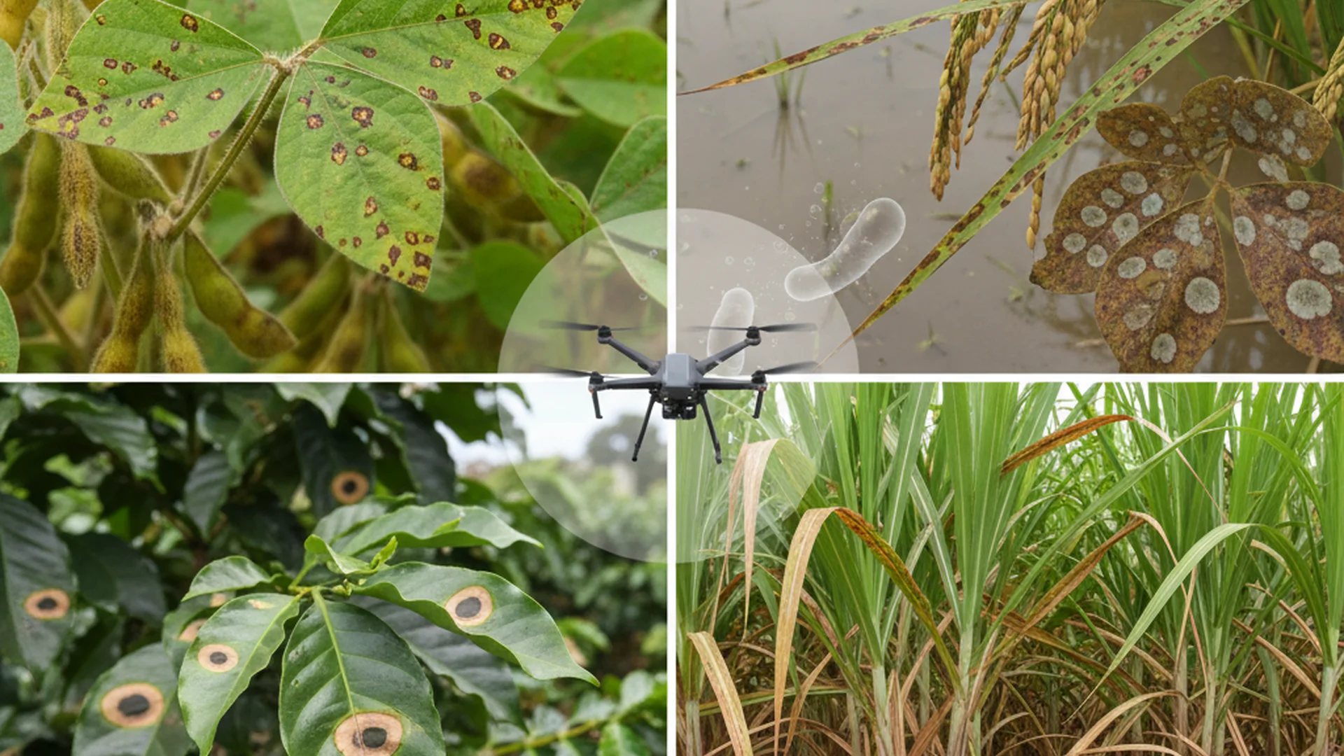 Mancha Parda: Identificação e Controle na Soja, Arroz e Outras Culturas