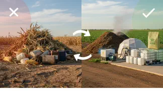 Miniatura do artigo de Gestão Agrícola: Manejo de Resíduos Agrícolas: Do Desafio ao Lucro Sustentável