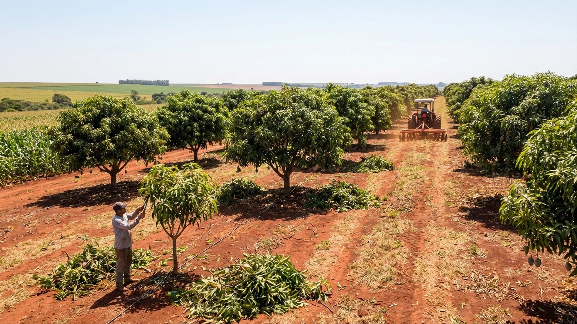 Imagem de destaque do artigo: Poda da Mangueira: 7 Tipos para Maximizar a Produção [2025]