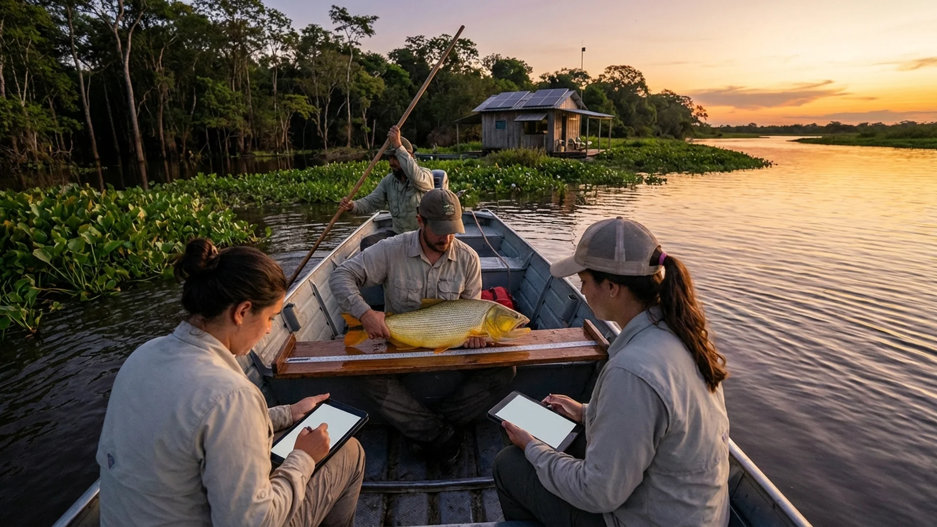 Imagem de destaque do artigo: Manejo Pesqueiro no Pantanal: Guia Prático de Regras [2025]