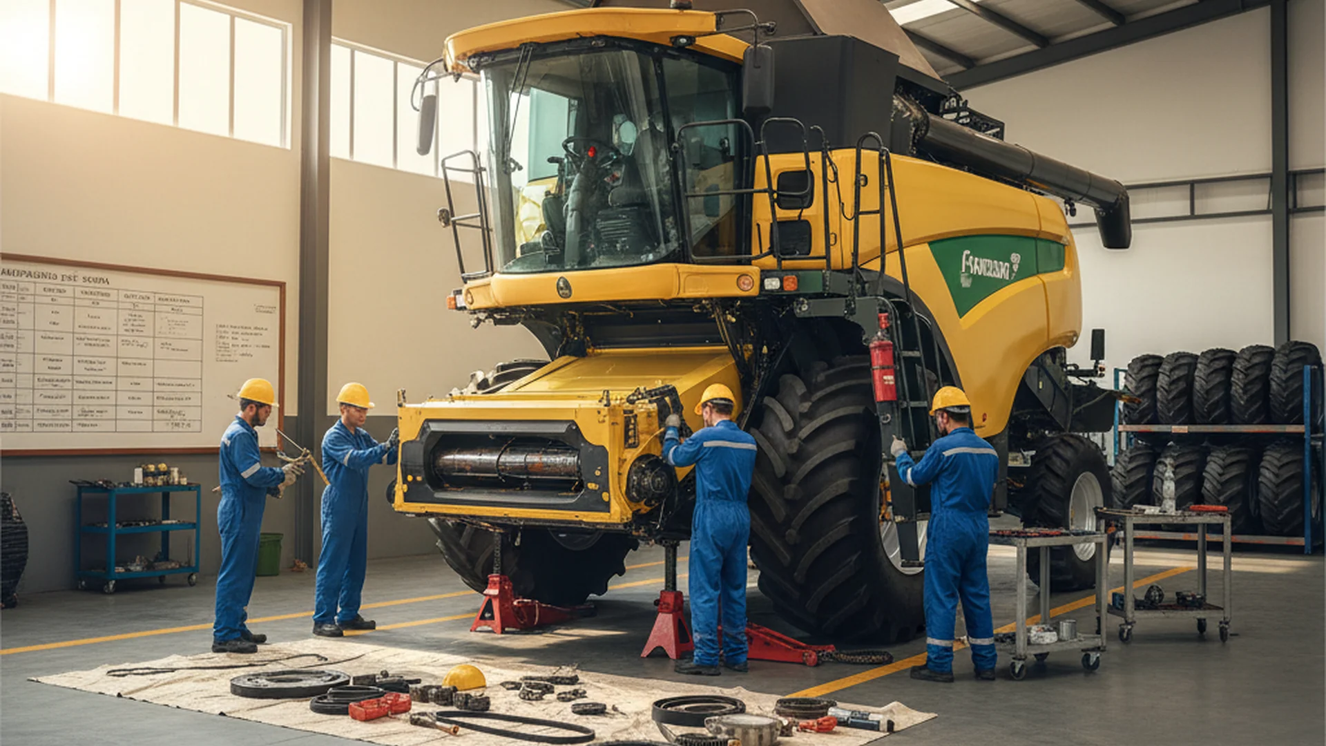 Manutenção de Colheitadeiras: O Guia Essencial para uma Colheita Sem Prejuízos