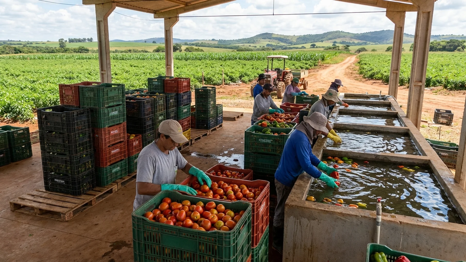 Imagem de destaque do artigo: Colheita de Hortaliças: Guia para Garantir Frescor [2025]