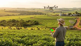 Miniatura do artigo de Gestão Agrícola: Monitoramento Aéreo: Guia para Lucrar na Pecuária [2025]