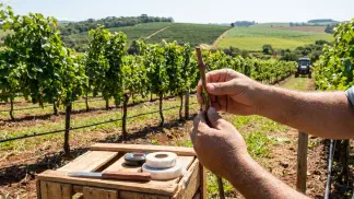 Miniatura do artigo de Gestão Agrícola: Mudas de Uva: Guia Prático de Enxertia e Qualidade [2025]