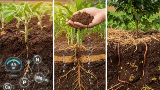 Miniatura do artigo de Agricultura de Precisão: Nutrição do Solo: O Guia Completo para Diagnosticar e Corrigir a Fertilidade