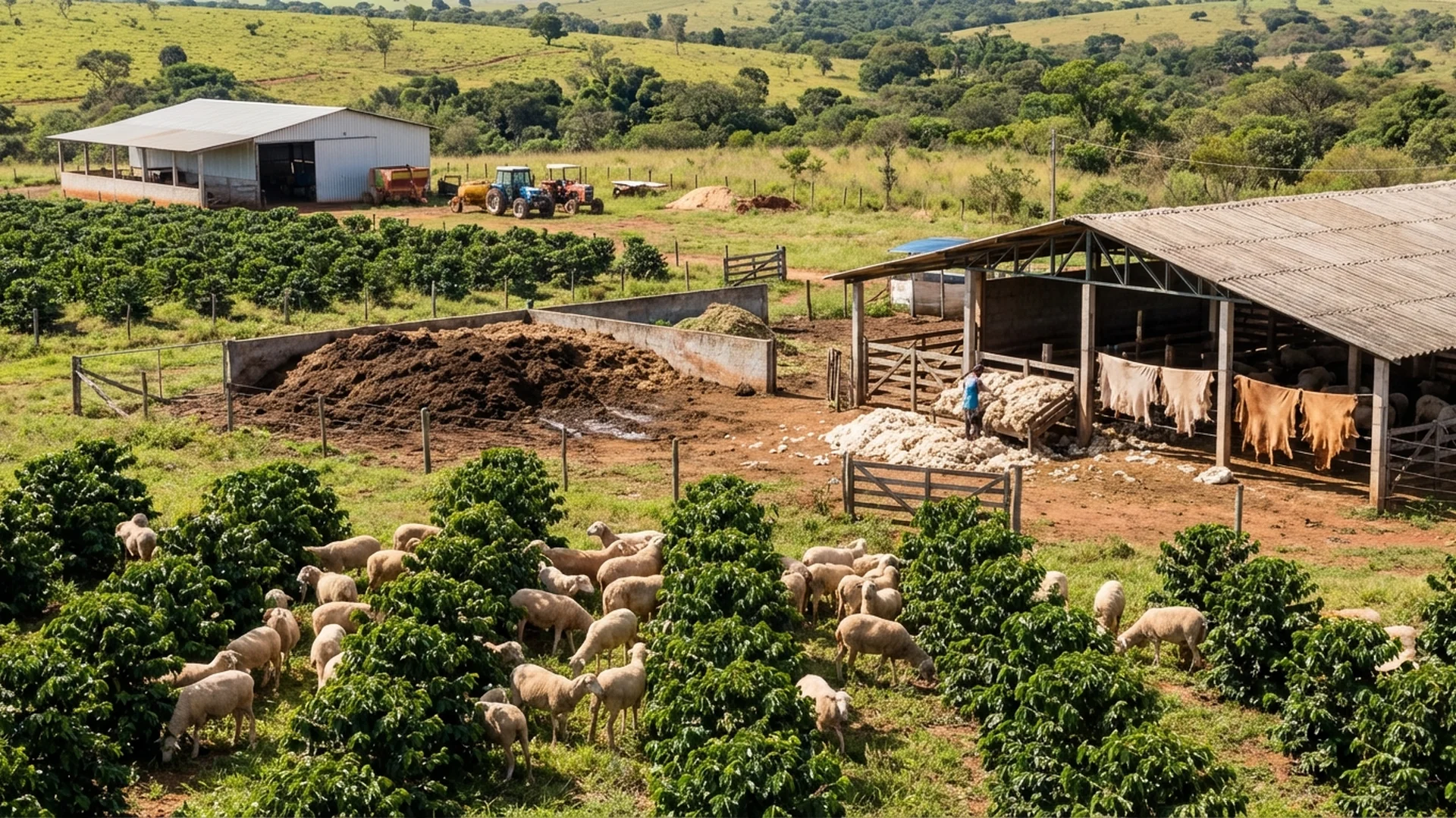 Imagem de destaque do artigo: Ovinocultura Lucrativa: Guia de Manejo e Adubação [2025]
