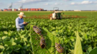 Miniatura do artigo de Manejo Integrado de Pragas: Percevejo-de-Pintas-Amarelas: Nova Praga Asiática Ameaça Lavouras do Brasil