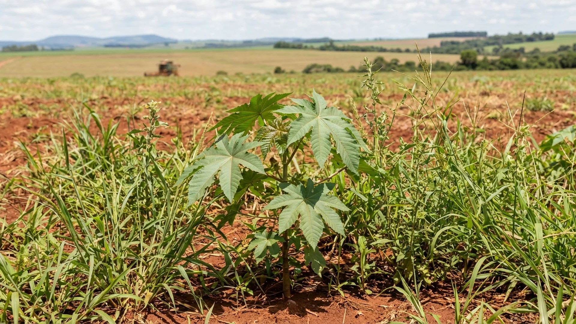 Imagem de destaque do artigo: Controle de Plantas Daninhas na Lavoura: Guia Prático [2025]