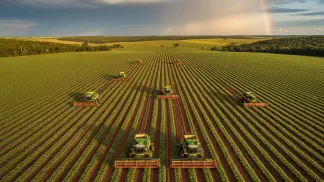 Miniatura do artigo de Manejo Integrado de Pragas: Plantio de Soja 2025: Guia Completo com Calendário, Custos e Estratégias