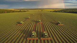 Miniatura do artigo de Manejo Integrado de Pragas: Plantio de Soja 2025: Guia Completo com Calendário, Custos e Estratégias