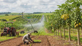 Miniatura do artigo de Gestão Agrícola: Plantio de Mamão: Época Ideal e Preparo [Guia Completo 2025]