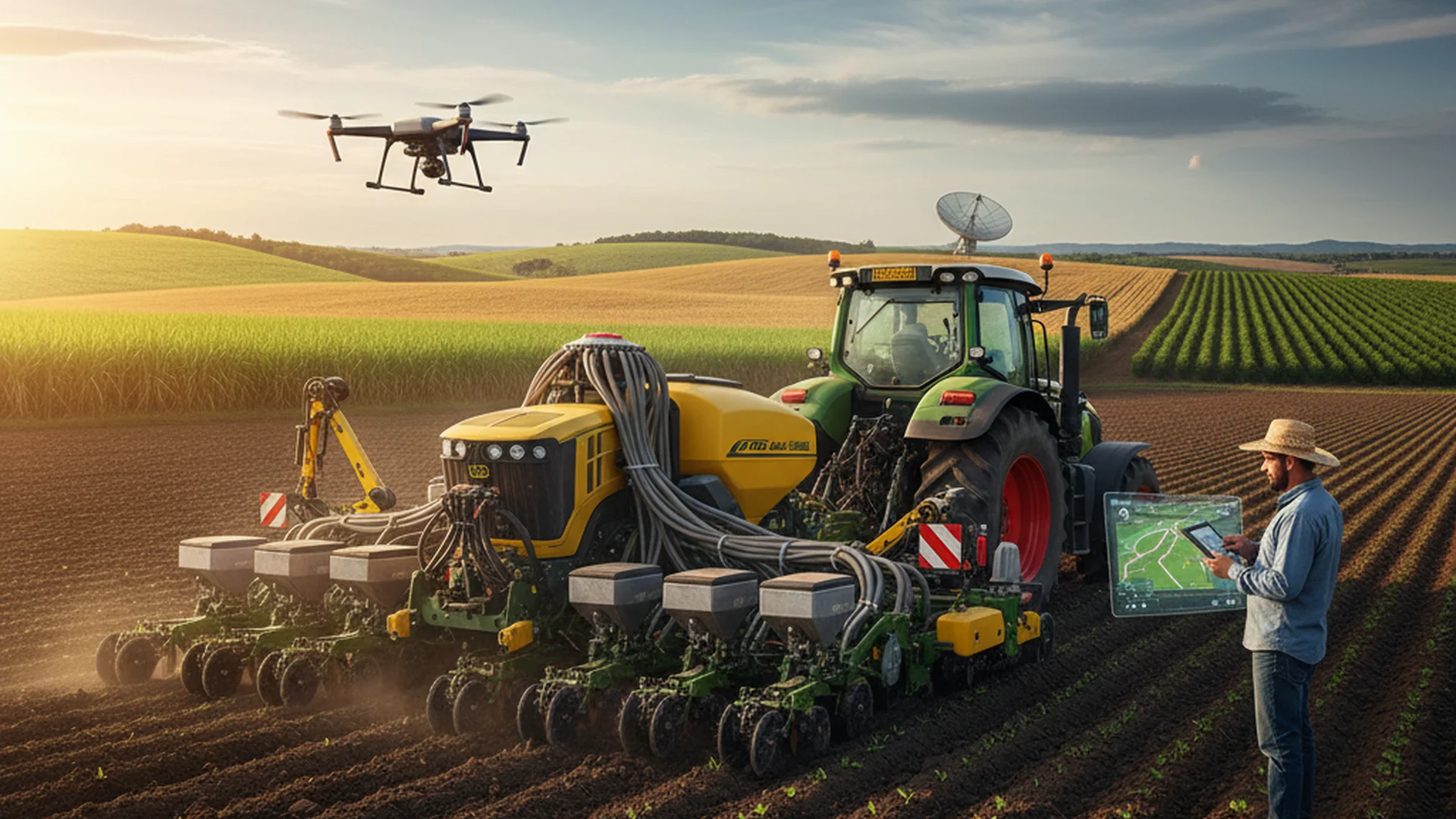 Plantio Mecanizado: Tecnologia para Maior Eficiência e Produtividade