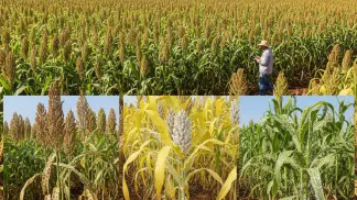 Miniatura do artigo de Manejo de Doencas: Pragas e Doenças do Sorgo: Guia Completo de Identificação e Manejo