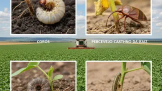 Miniatura do artigo de Manejo Integrado de Pragas: Pragas no Plantio da Soja: Conheça as 4 Principais Ameaças Iniciais