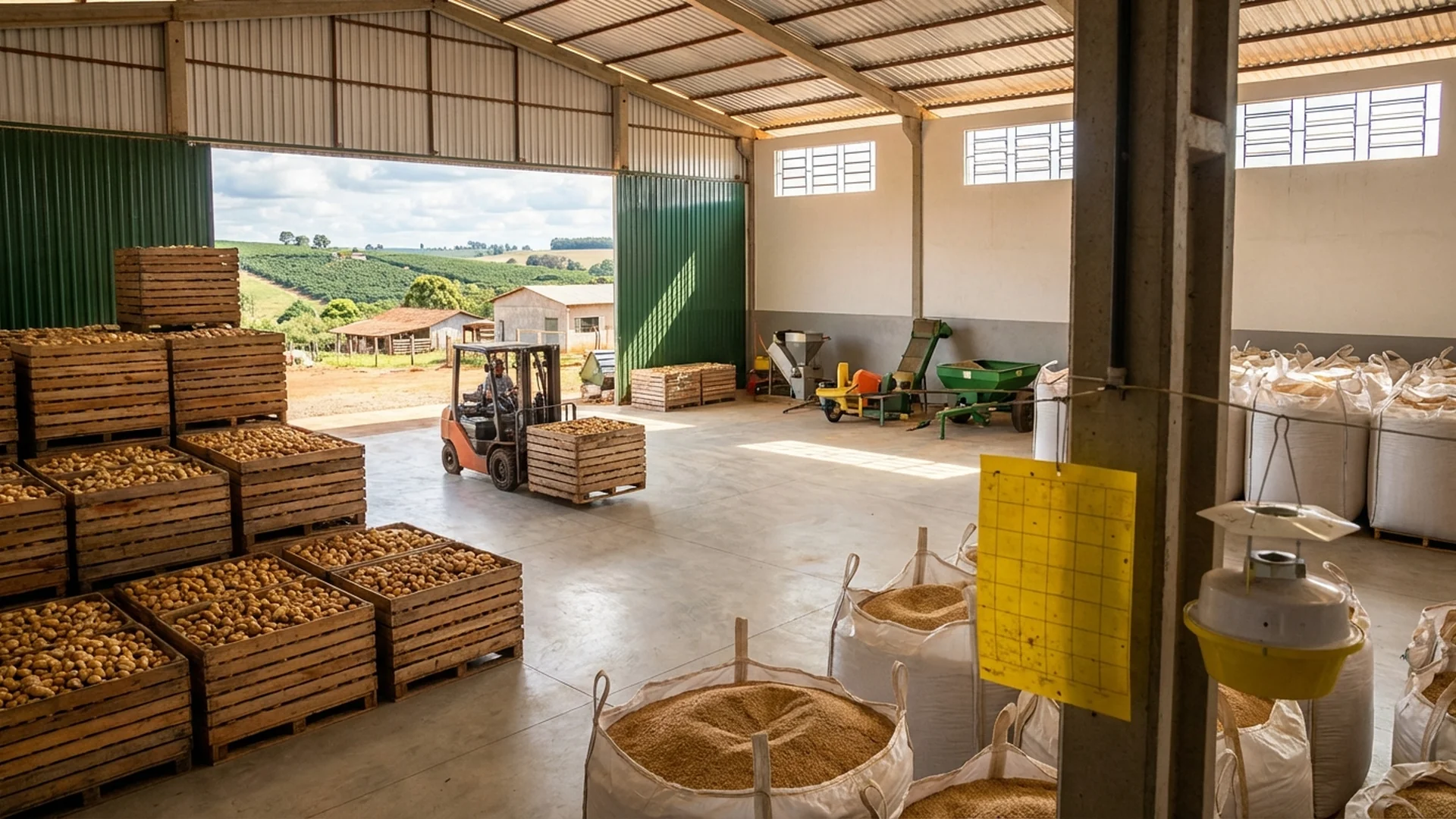 Imagem de destaque do artigo: Pragas Pós-colheita: Como Evitar Perdas em Hortaliças [2025]