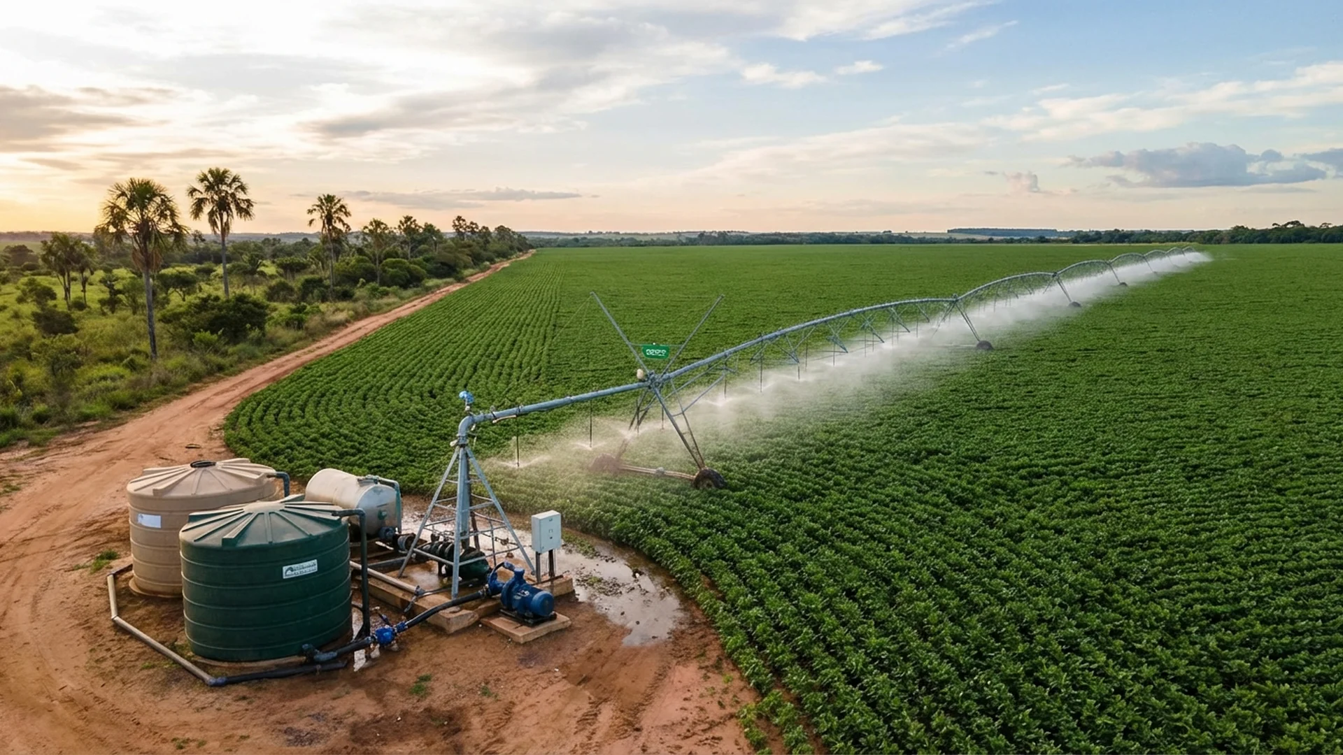 Imagem de destaque do artigo: Quimigação no Arroz: Economize Diesel na Prática [2025]