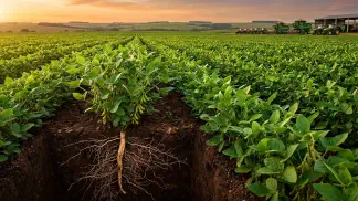 Miniatura do artigo de Gestão Agrícola: Raiz da Soja: Manejo e Nutrição para Produtividade [2025]