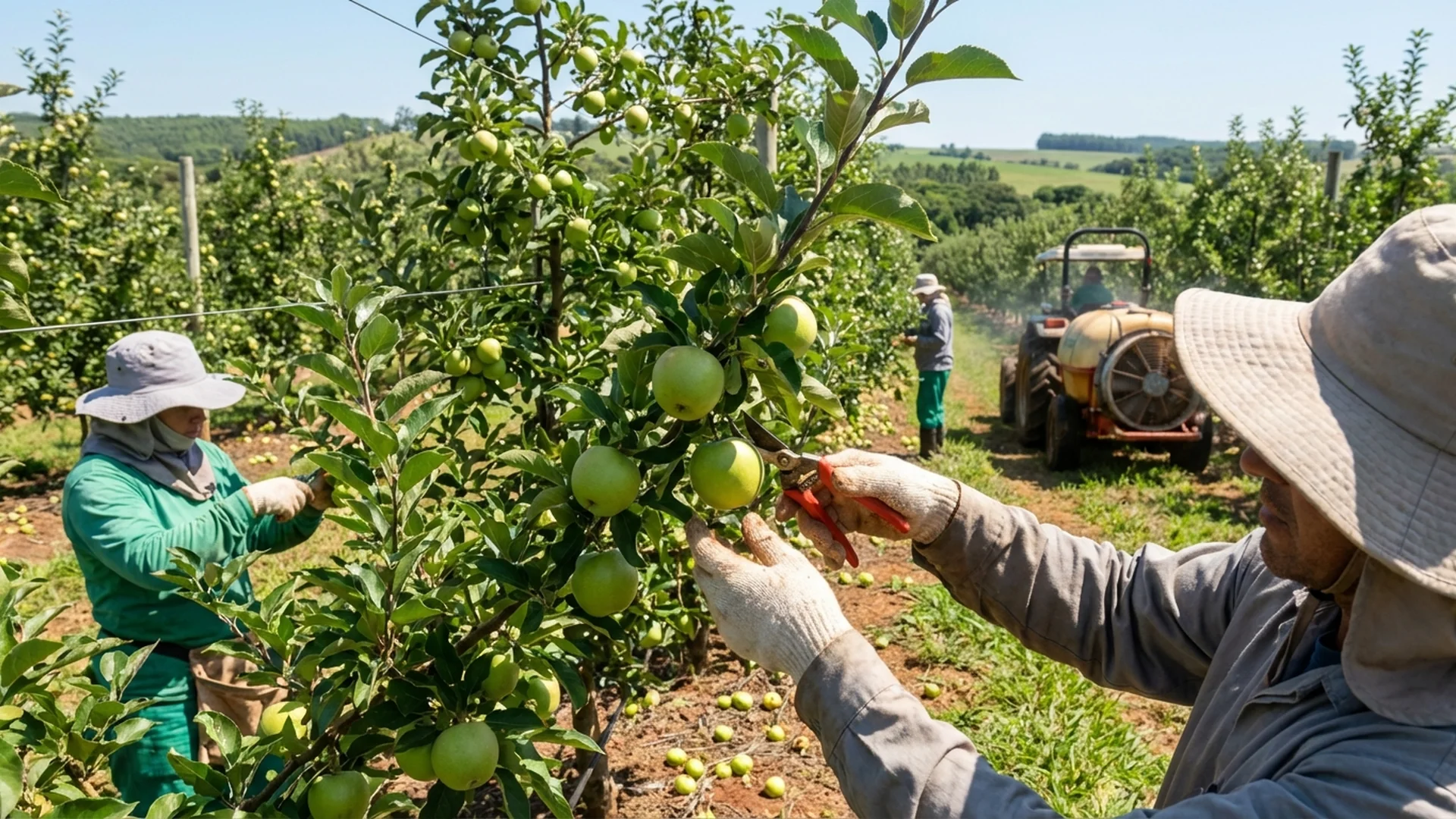 Imagem de destaque do artigo: Raleio de Maçã: Guia Prático para Qualidade e Lucro [2025]