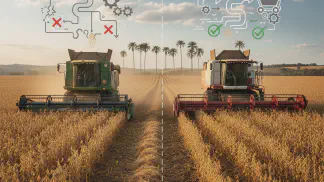 Miniatura do artigo de Gestão Agrícola: Colheitadeira: Como Fazer a Regulagem e Evitar Perdas na Safra [Guia]