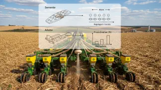 Miniatura do artigo de Gestão Agrícola: Regulagem de Plantadeira de Soja: O Guia Completo para Evitar Perdas na Safra
