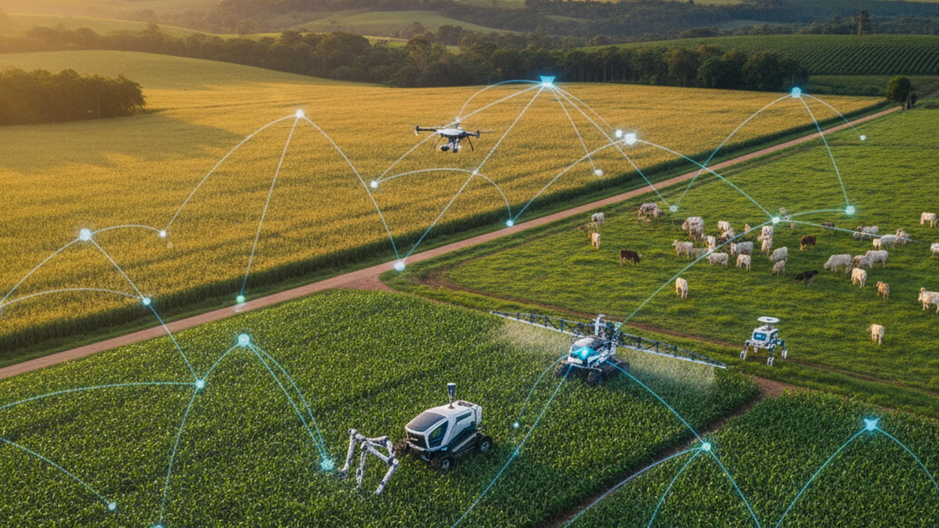 Robótica na Agricultura: Como a Automação Está Transformando a Lavoura