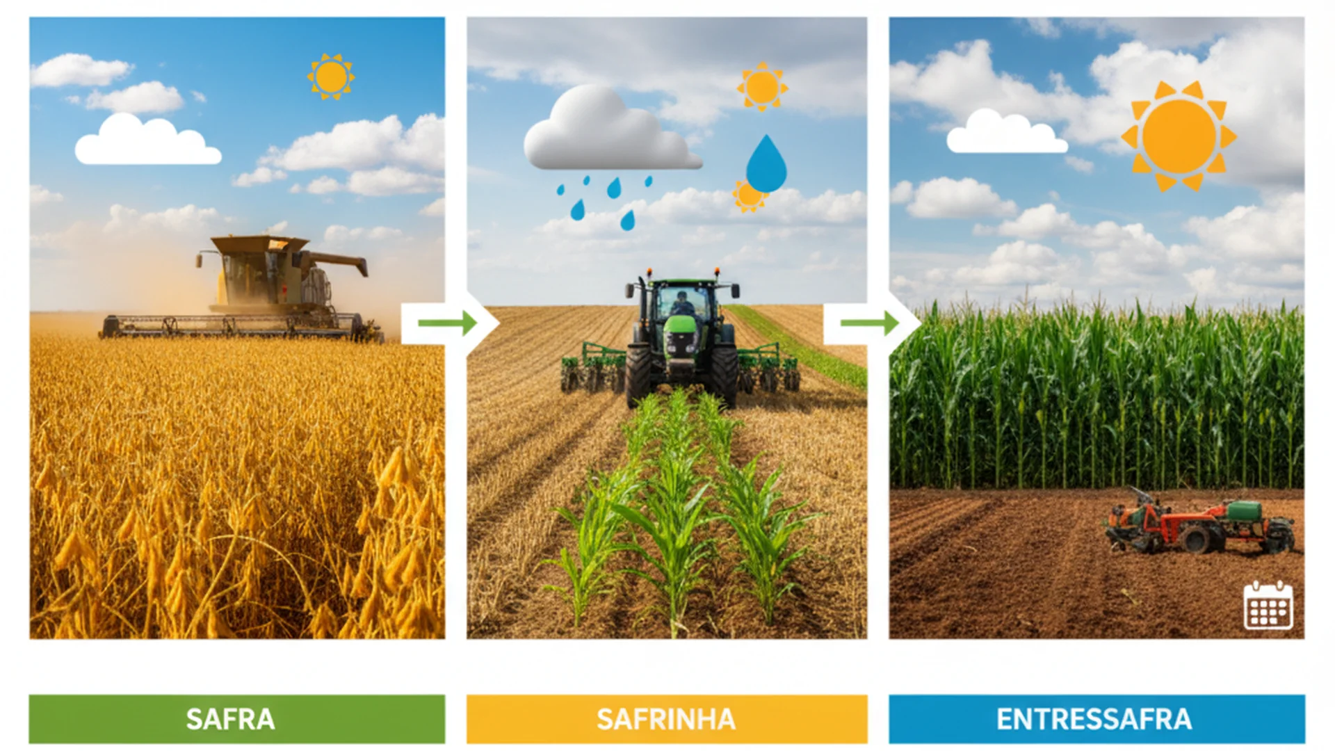 Safra e Safrinha: Entenda as Diferenças e Planeje seu Cultivo com Precisão