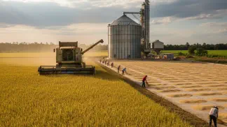 Miniatura do artigo de Planejamento Agrícola: Secagem de Arroz: O Guia Completo da Umidade Ideal à Escolha do Secador