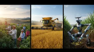 Miniatura do artigo de Máquinas Agricolas: Sistemas de Colheita: Do Manual ao Automatizado, Qual o Melhor para Sua Lavoura?