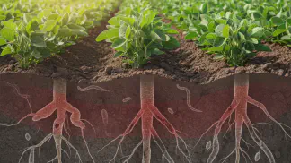 Miniatura do artigo de Manejo de Doencas: Tipos de Nematoides: Guia de Identificação e Controle na Lavoura