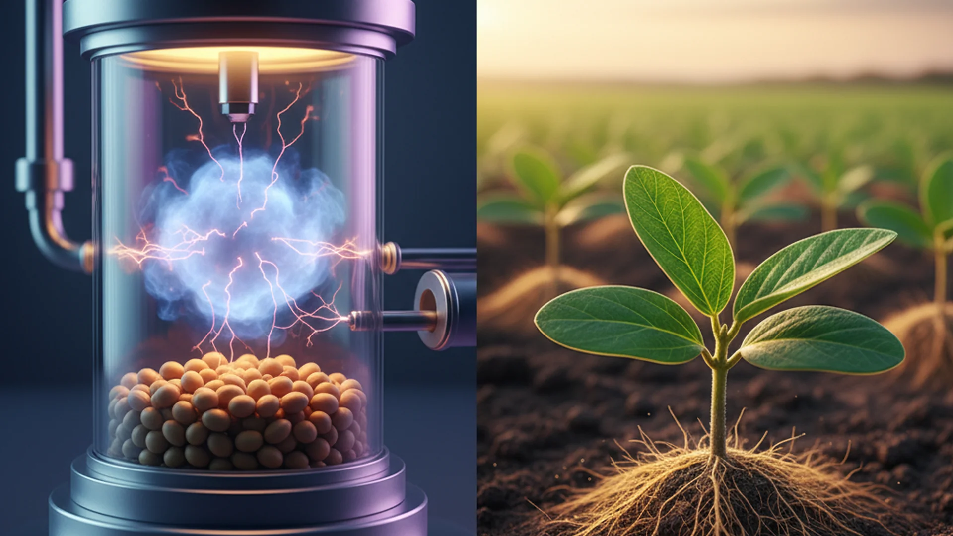 Tratamento de Sementes com Plasma Frio: Guia Completo da Tecnologia