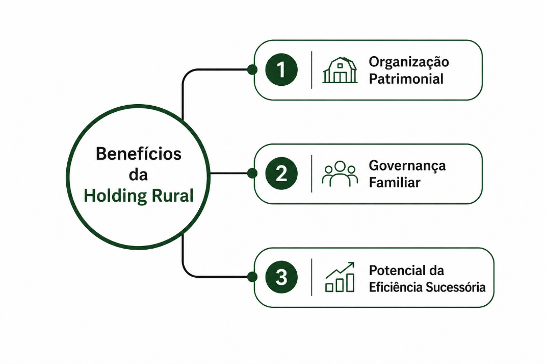 Principais benefícios da holding rural no planejamento patrimonial e sucessório