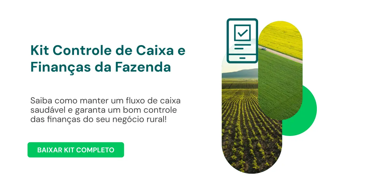 Kit Controle de Caixa e Finanças da Fazenda