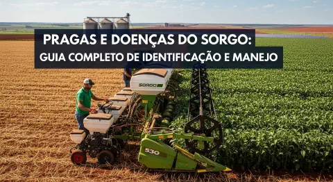 Paisagem de cultura de milho no cerrado brasileiro sob práticas de agricultura de baixo carbono