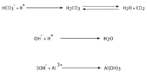 três reações químicas fundamentais que ocorrem no solo durante o processo de calagem, prática agrícola para co